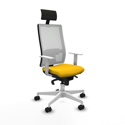 Chaise de Bureau Piqueras y Crespo 4B026N1 Jaune