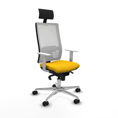 Chaise de Bureau Piqueras y Crespo 4B086N1 Jaune