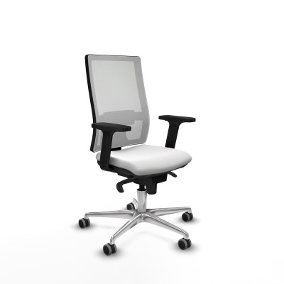 Chaise de Bureau Piqueras y Crespo 2D086G0 Blanc