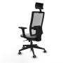Chaise de Bureau Piqueras y Crespo 2D066G1 Gris clair