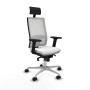 Chaise de Bureau Piqueras y Crespo 2D086N1 Blanc