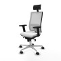 Chaise de Bureau Piqueras y Crespo 2D086N1 Blanc