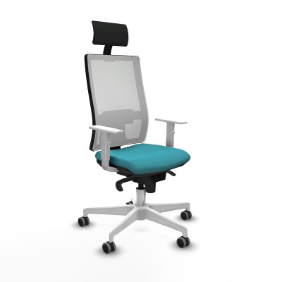 Chaise de Bureau Piqueras y Crespo 4B026G1 Turquoise