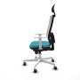 Chaise de Bureau Piqueras y Crespo 4B026G1 Turquoise