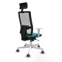 Chaise de Bureau Piqueras y Crespo 4B026G1 Turquoise
