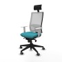 Chaise de Bureau Piqueras y Crespo 4B066G1 Turquoise