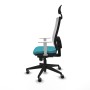 Chaise de Bureau Piqueras y Crespo 4B066G1 Turquoise