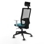 Chaise de Bureau Piqueras y Crespo 4B066G1 Turquoise