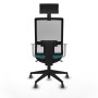 Office Chair Piqueras y Crespo 4B066G1 Turquoise