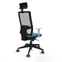 Chaise de Bureau Piqueras y Crespo 4B066G1 Turquoise