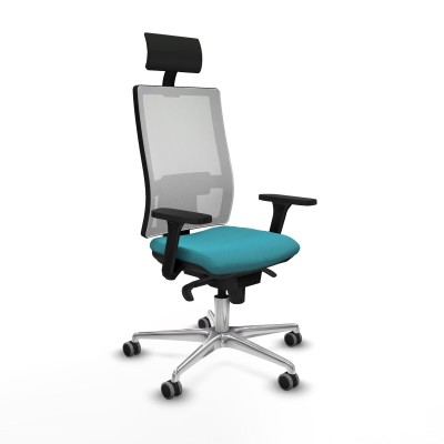 Chaise de Bureau Piqueras y Crespo 3D086G1 Turquoise