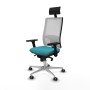 Chaise de Bureau Piqueras y Crespo 3D086G1 Turquoise