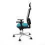Chaise de Bureau Piqueras y Crespo 3D086G1 Turquoise