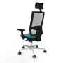 Chaise de Bureau Piqueras y Crespo 3D086G1 Turquoise