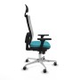 Chaise de Bureau Piqueras y Crespo 3D086G1 Turquoise