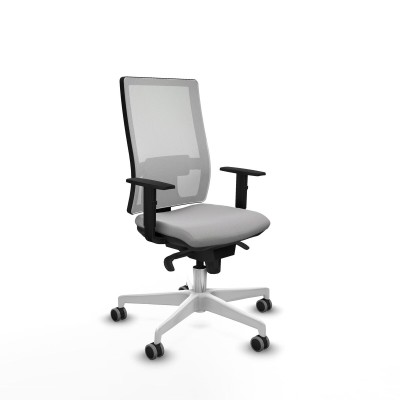 Chaise de Bureau Piqueras y Crespo 1D026G0 Gris clair