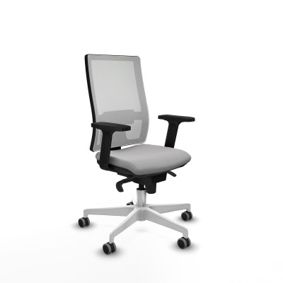 Chaise de Bureau Piqueras y Crespo 2D026G0 Gris clair