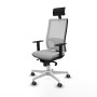 Chaise de Bureau Piqueras y Crespo 1D026G1 Gris clair