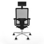 Chaise de Bureau Piqueras y Crespo 2D026N1 Gris clair
