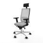 Chaise de Bureau Piqueras y Crespo 2D026N1 Gris clair