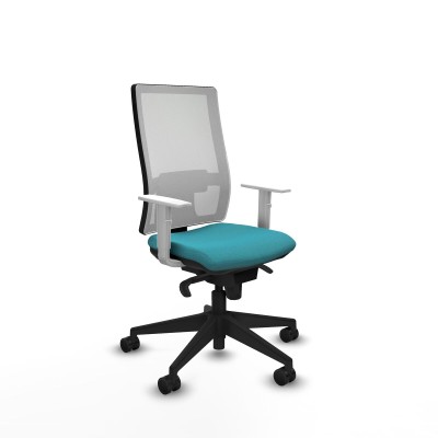 Chaise de Bureau Piqueras y Crespo 4B066N0 Turquoise