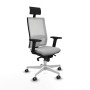 Chaise de Bureau Piqueras y Crespo 2D026G1 Gris clair