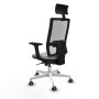 Chaise de Bureau Piqueras y Crespo 2D026G1 Gris clair