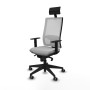 Chaise de Bureau Piqueras y Crespo 1D066G1 Gris clair