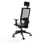 Chaise de Bureau Piqueras y Crespo 1D066G1 Gris clair