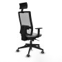 Chaise de Bureau Piqueras y Crespo 1D066G1 Gris clair