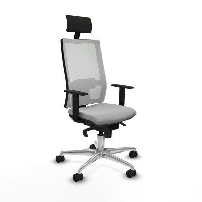 Chaise de Bureau Piqueras y Crespo 1D086N1 Gris clair