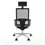 Chaise de Bureau Piqueras y Crespo 1D086N1 Gris clair