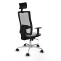 Chaise de Bureau Piqueras y Crespo 1D086N1 Gris clair