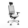 Chaise de Bureau Piqueras y Crespo 3D026G1 Blanc