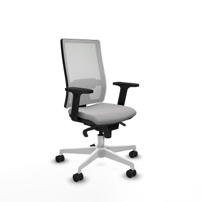 Chaise de Bureau Piqueras y Crespo 2D026N0 Gris clair