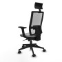 Chaise de Bureau Piqueras y Crespo 2D066N1 Gris clair