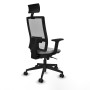 Chaise de Bureau Piqueras y Crespo 2D066N1 Gris clair