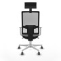 Chaise de Bureau Piqueras y Crespo 4B026G1 Gris clair