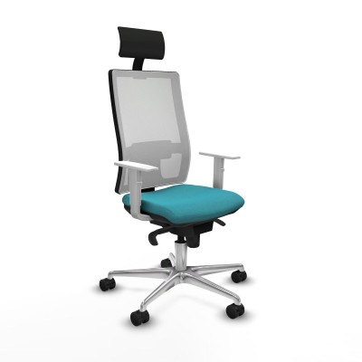 Chaise de Bureau Piqueras y Crespo 4B086N1 Turquoise