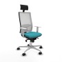 Chaise de Bureau Piqueras y Crespo 4B086N1 Turquoise