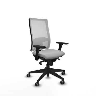 Chaise de Bureau Piqueras y Crespo 3D066G0 Gris clair