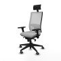 Chaise de Bureau Piqueras y Crespo 3D066G1 Gris clair