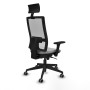 Chaise de Bureau Piqueras y Crespo 3D066G1 Gris clair
