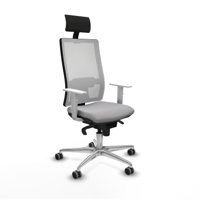 Chaise de Bureau Piqueras y Crespo 4B086G1 Gris clair