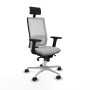 Chaise de Bureau Piqueras y Crespo 2D086N1 Gris clair