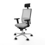 Chaise de Bureau Piqueras y Crespo 2D086N1 Gris clair