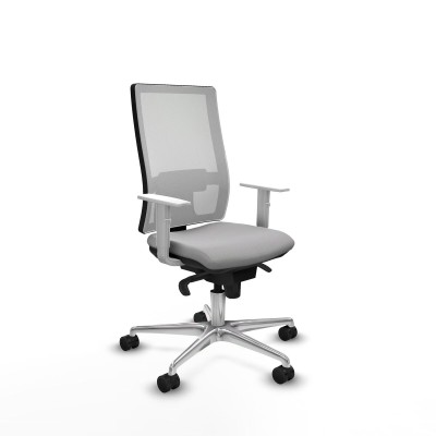Chaise de Bureau Piqueras y Crespo 4B086N0 Gris clair