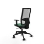 Chaise de Bureau Piqueras y Crespo 1D066N0 Vert émeraude