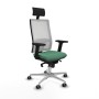 Chaise de Bureau Piqueras y Crespo 2D086G1 Vert émeraude