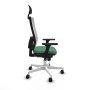 Chaise de Bureau Piqueras y Crespo 3D026N1 Vert émeraude